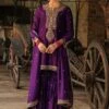 Niti Bothra Purple Zari Dori Embroidered Sharara Set 2 Niti Bothra Purple Zari Dori Embroidered Sharara Set -Divine Couture 41223nb40 1