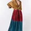CAPISVIRLEO Ombre Dyed Habutai Silk Kaftan -Divine Couture 44cp1 1