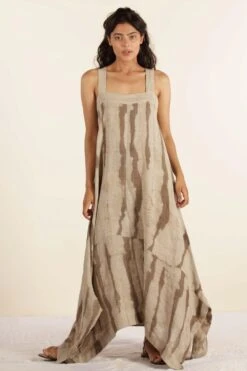 Urbania Mushroom Strappy Lounge Dress