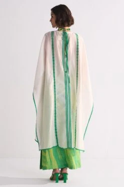 Ikai Ivory Appliqued Kaftan -Divine Couture 5823iai1 4