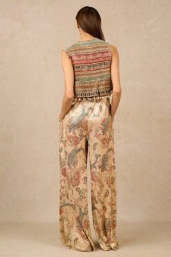Tarun Tahiliani Multi-Hued Floral Digital Print Jumpsuit Set 7 Tarun Tahiliani Multi-Hued Floral Digital Print Jumpsuit Set -Divine Couture 71223tt21 3