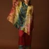 CAPISVIRLEO Multi-coloured Silk Kaftan Set -Divine Couture 71cap42 1