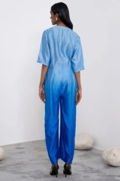 Corpora Studio Blue Ombre Boxy Jumpsuit -Divine Couture 75cs14 3