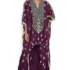 Payal Singhal Purple Benarasi High Low Kurta Set -Divine Couture 8923ps12 1