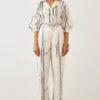 SNOB Off White Bowler Jumpsuit -Divine Couture 91sn30 1