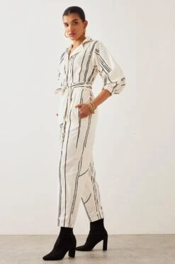 SNOB Off White Bowler Jumpsuit -Divine Couture 91sn30 5