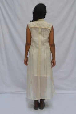 Ahmev Shirt Dress With A Printed Placket -Divine Couture ahm alm 012 5