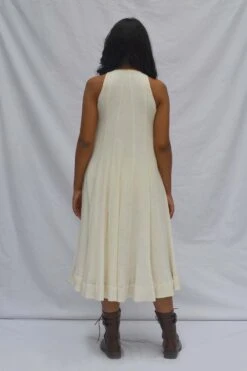 Ahmev Side Placket Crinkled Dress 9 Ahmev Side Placket Crinkled Dress -Divine Couture ahm alm 023 4