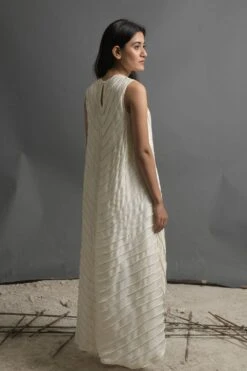 Ahmev High Low Corded Dress -Divine Couture ahm sfd 026 4