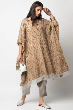 Heirloom By Rara Avis Embroidered Kaftan Set