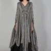 SWGT Striped Draped Kaftan 2 SWGT Striped Draped Kaftan -Divine Couture dr16 1