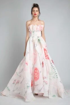 Gauri & Nainika Ruffled Corsetted Gown -Divine Couture gn gwn fw21 19 2