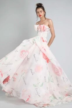 Gauri & Nainika Ruffled Corsetted Gown -Divine Couture gn gwn fw21 19 3