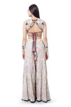 Payal Singhal Georgette Embroidered Choli With Shararaá -Divine Couture ps fw751 6