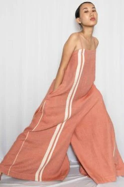 Rias Jaipur Coral Cotton Denim Jumpsuit -Divine Couture rias mix 16 3