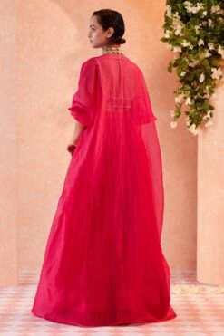 Ridhi Mehra Pink Embellished Lehenga Set -Divine Couture rmdl 14b 5