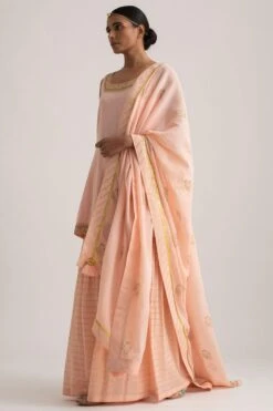 Salmon Organic Cotton Sharara Set